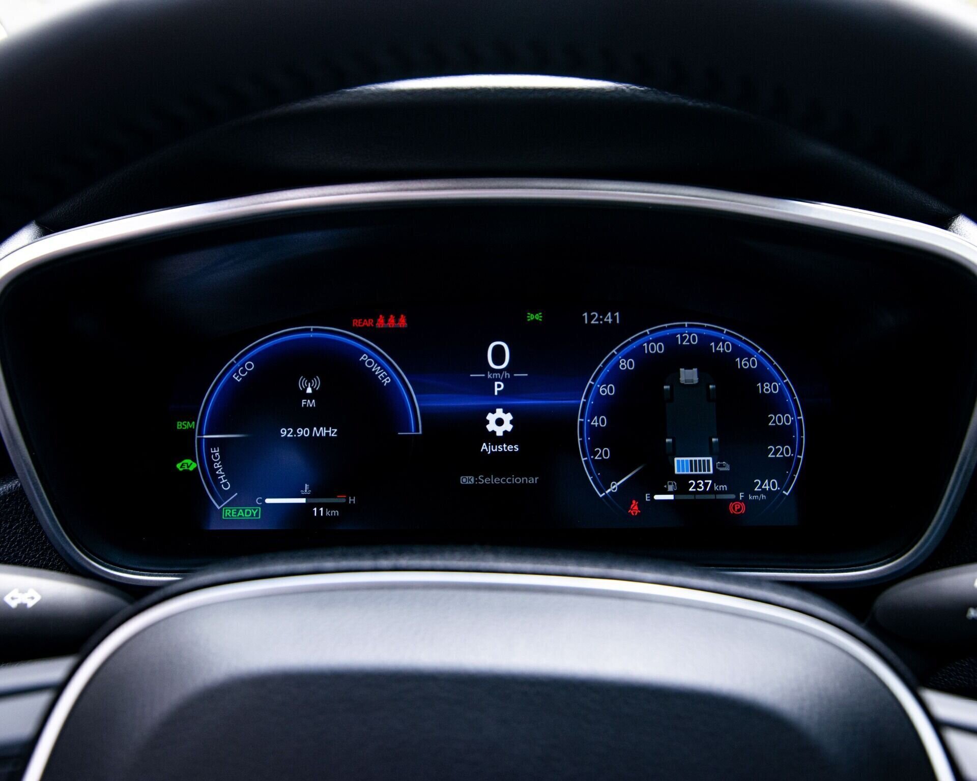 Corolla Hybrid interior 2