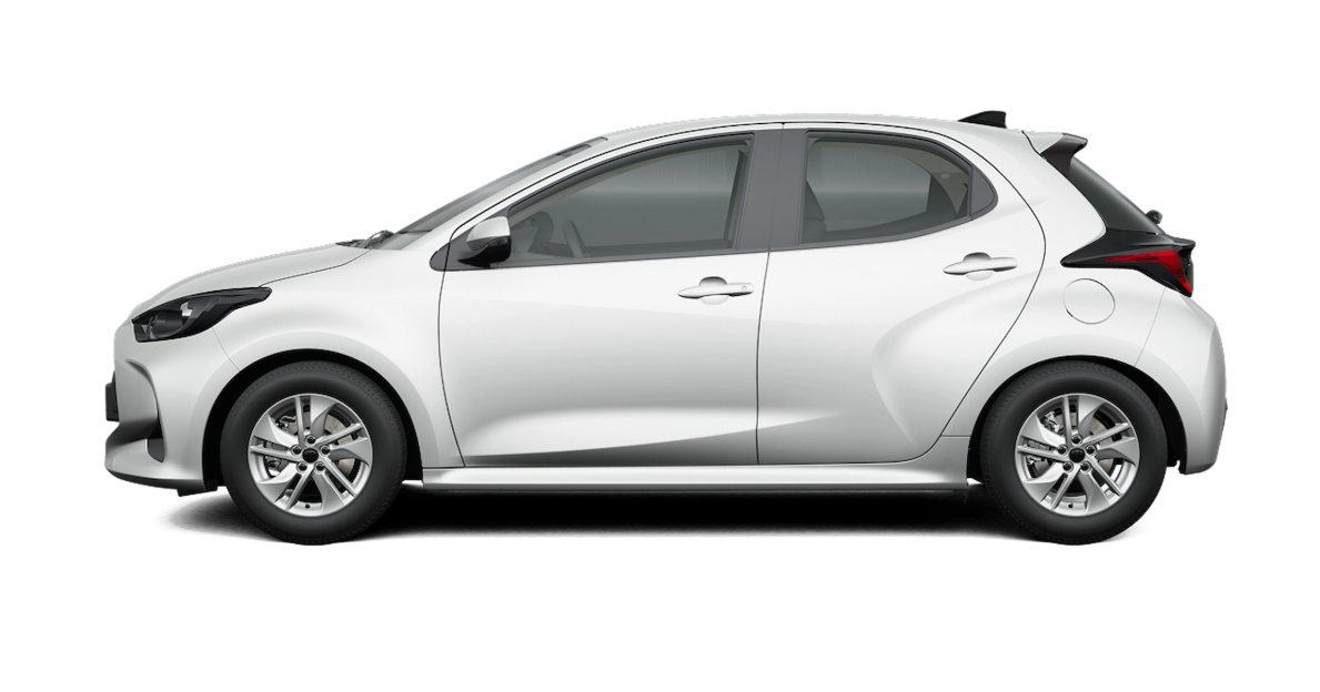 Toyota Yaris HB Blanco Perla Metalizado vista 1