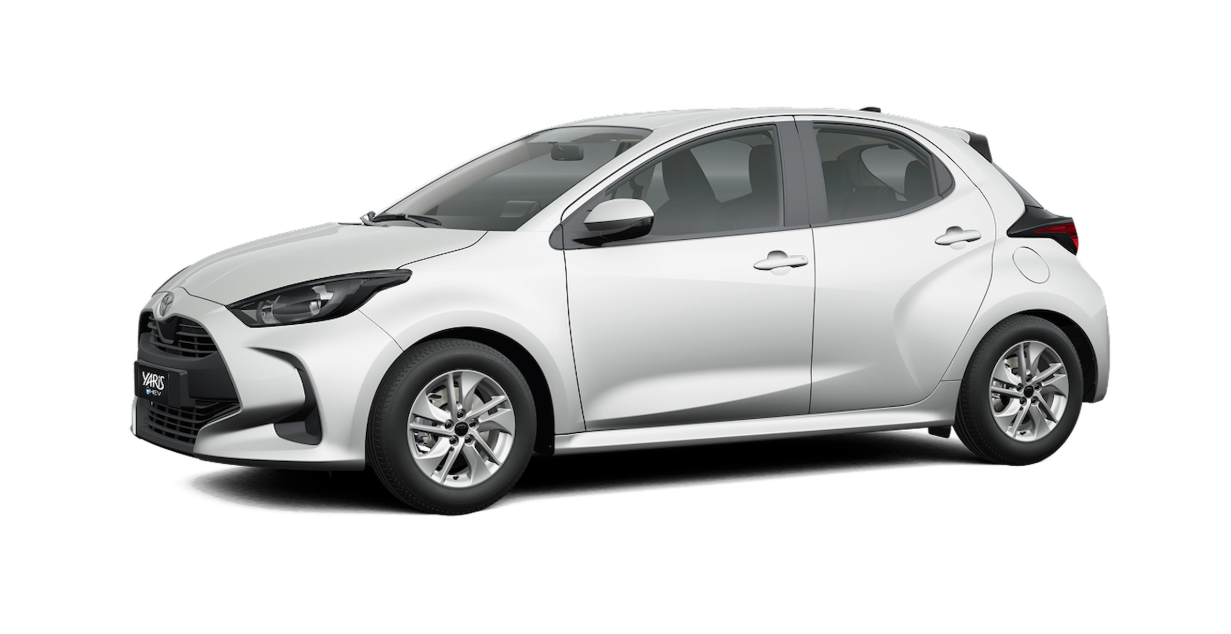 Toyota Yaris HB Blanco Perla Metalizado vista 2