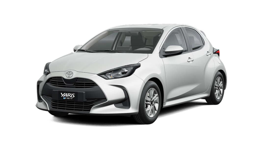 Toyota Yaris HB Blanco Perla Metalizado vista 3