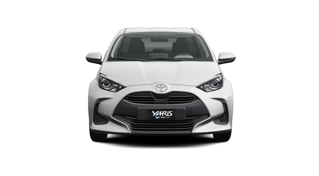 Toyota Yaris HB Blanco Perla Metalizado vista 4