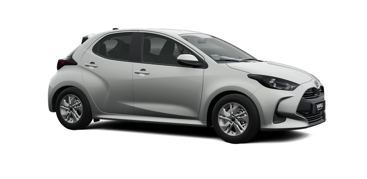 Toyota Yaris HB Blanco Perla Metalizado vista 4