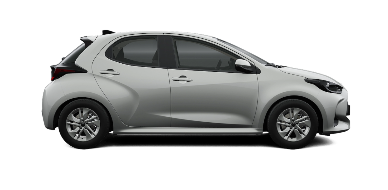 Toyota Yaris HB Blanco Perla Metalizado vista 4