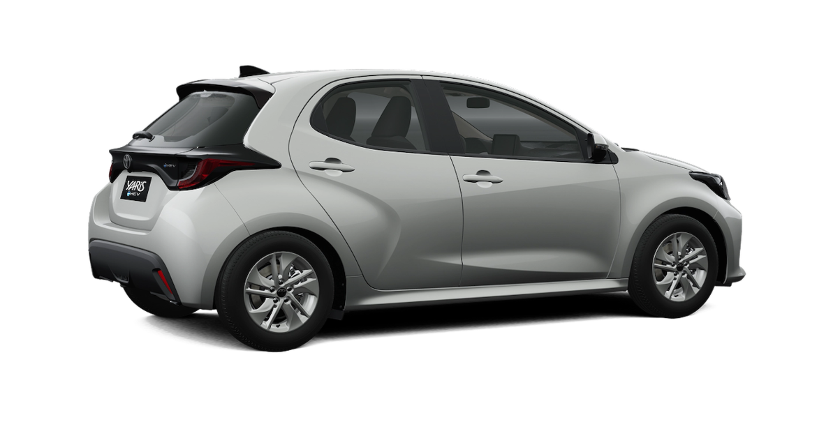 Toyota Yaris HB Blanco Perla Metalizado vista 4