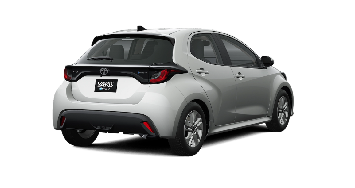 Toyota Yaris HB Blanco Perla Metalizado vista 4
