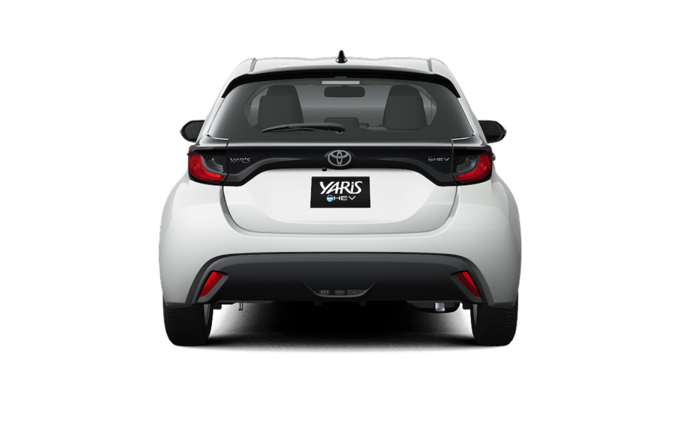 Toyota Yaris HB Blanco Perla Metalizado vista 4