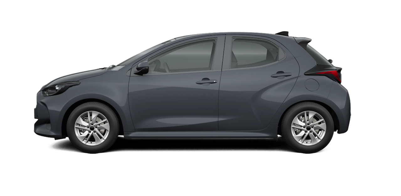 Toyota Yaris HB Gris Cenizo vista 1