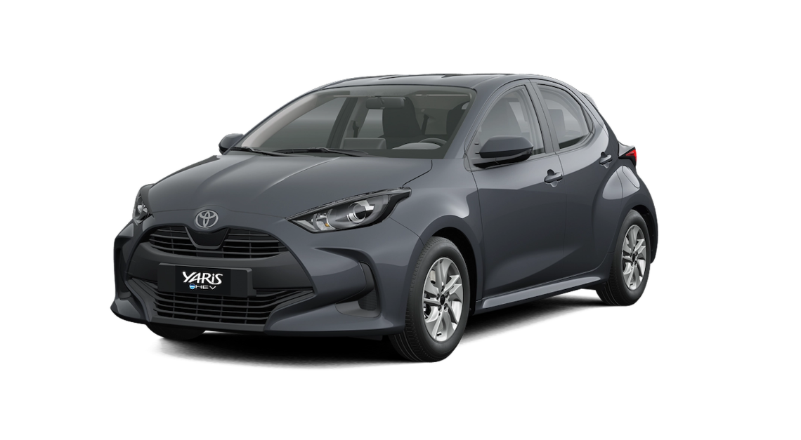 Toyota Yaris HB Gris Cenizo vista 2