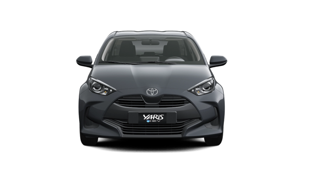 Toyota Yaris HB Gris Cenizo vista 3
