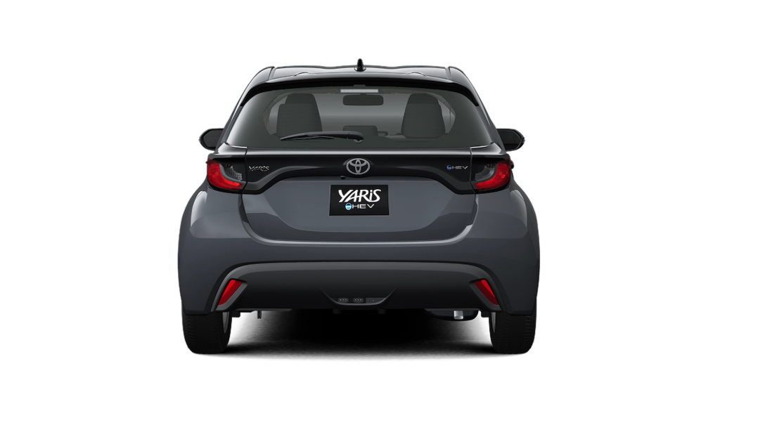 Toyota Yaris HB Gris Cenizo vista 3