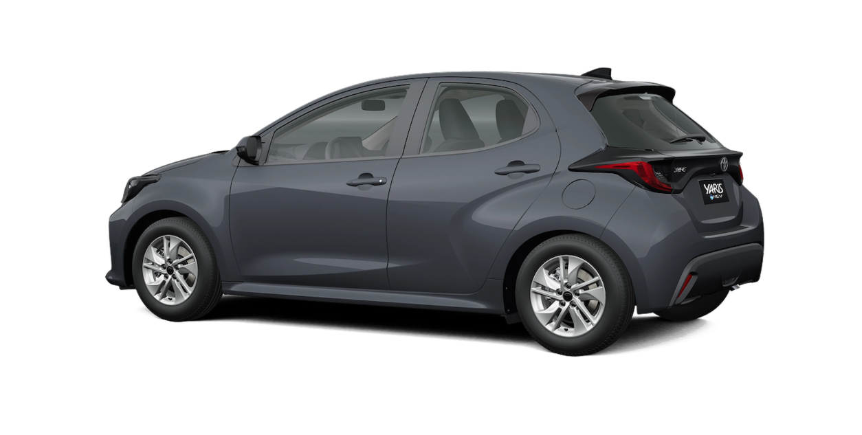 Toyota Yaris HB Gris Cenizo vista 4